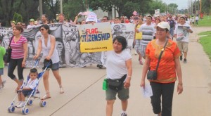 March for Immigration Reform 6-15-2013, Iowa Citizen Action Network, iowacan.org